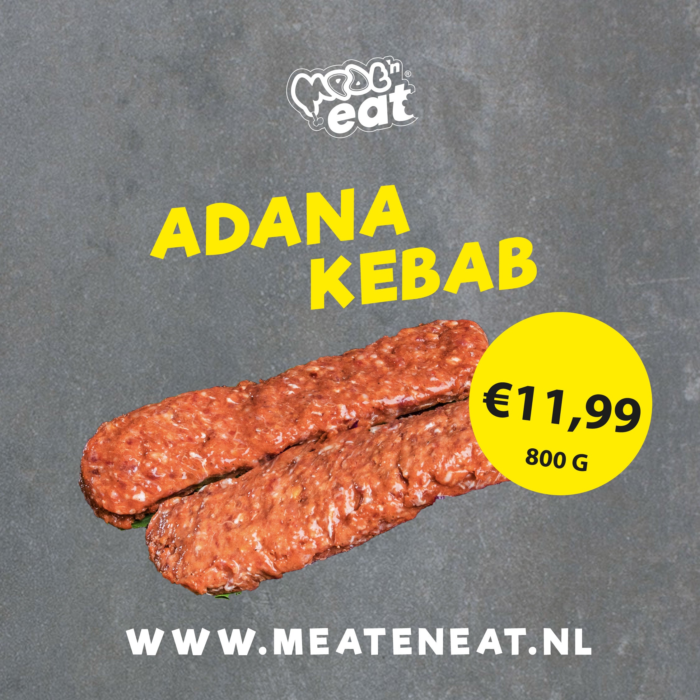 Adana Kebab 800 gram 50% korting